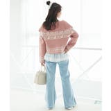 襟付きネコチャンジャカードカーデ | MAJESTIC LEGON | 詳細画像10