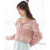 襟付きネコチャンジャカードカーデ | MAJESTIC LEGON | 詳細画像12