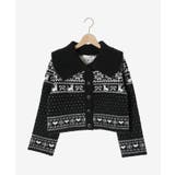 襟付きネコチャンジャカードカーデ | MAJESTIC LEGON | 詳細画像22