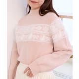 ピンク柄 | ネコチャンジャカードトップス | MAJESTIC LEGON