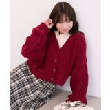 ハートマシュマロモールカーディガン | MAJESTIC LEGON | 詳細画像24