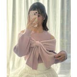 アソートデザインリボンニットトップス | MAJESTIC LEGON  | 詳細画像1 