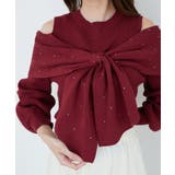 アソートデザインリボンニットトップス | MAJESTIC LEGON  | 詳細画像38 