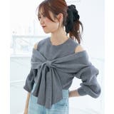 アソートデザインリボンニットトップス | MAJESTIC LEGON  | 詳細画像50 