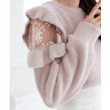 ピンク | Ladyフリルシャギーニット | MAJESTIC LEGON 