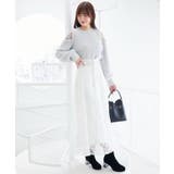 ショルダーレースシャギーニット | MAJESTIC LEGON  | 詳細画像28 