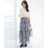 ショルダーレースシャギーニット | MAJESTIC LEGON  | 詳細画像3 