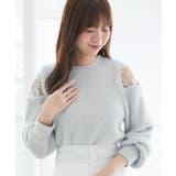 ショルダーレースシャギーニット | MAJESTIC LEGON  | 詳細画像30 