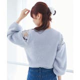 ショルダーレースシャギーニット | MAJESTIC LEGON  | 詳細画像39 