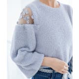ショルダーレースシャギーニット | MAJESTIC LEGON  | 詳細画像40 