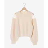 ショルダーレースシャギーニット | MAJESTIC LEGON  | 詳細画像42 