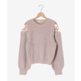 ショルダーレースシャギーニット | MAJESTIC LEGON  | 詳細画像45 