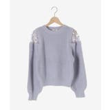 ショルダーレースシャギーニット | MAJESTIC LEGON  | 詳細画像46 