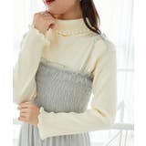 プチフリルタートルニット | MAJESTIC LEGON | 詳細画像18