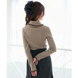 プチフリルタートルニット | MAJESTIC LEGON | 詳細画像24