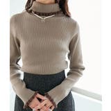 プチフリルタートルニット | MAJESTIC LEGON | 詳細画像25