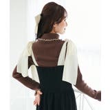 プチフリルタートルニット | MAJESTIC LEGON | 詳細画像31