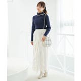 プチフリルタートルニット | MAJESTIC LEGON | 詳細画像34