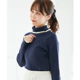 プチフリルタートルニット | MAJESTIC LEGON | 詳細画像37