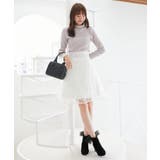 プチフリルタートルニット | MAJESTIC LEGON | 詳細画像40