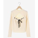 デコルテオープンリボンニット | MAJESTIC LEGON  | 詳細画像22 