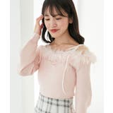 チェーン付きフェイクファーニット | MAJESTIC LEGON  | 詳細画像16 