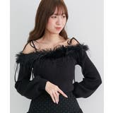 チェーン付きフェイクファーニット | MAJESTIC LEGON  | 詳細画像22 