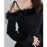 チェーン付きフェイクファーニット | MAJESTIC LEGON  | 詳細画像25 