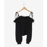 チェーン付きフェイクファーニット | MAJESTIC LEGON  | 詳細画像32 