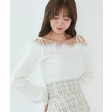 チェーン付きフェイクファーニット | MAJESTIC LEGON  | 詳細画像7 