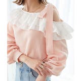 フリルワンショル肩リボンニット | MAJESTIC LEGON  | 詳細画像15 