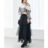 フリルワンショル肩リボンニット | MAJESTIC LEGON  | 詳細画像17 