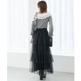 フリルワンショル肩リボンニット | MAJESTIC LEGON  | 詳細画像18 