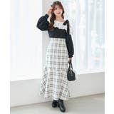 フリルワンショル肩リボンニット | MAJESTIC LEGON  | 詳細画像23 