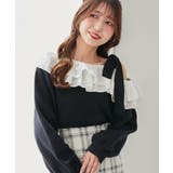 フリルワンショル肩リボンニット | MAJESTIC LEGON  | 詳細画像26 