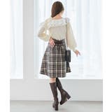 フリルワンショル肩リボンニット | MAJESTIC LEGON  | 詳細画像4 