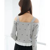 2wayリボンドット肩あきニット | MAJESTIC LEGON  | 詳細画像15 