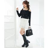 2wayリボンドット肩あきニット | MAJESTIC LEGON  | 詳細画像18 