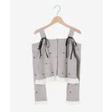 2wayリボンドット肩あきニット | MAJESTIC LEGON  | 詳細画像26 