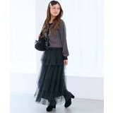 キラキラベロアリボンカーディガン | MAJESTIC LEGON  | 詳細画像16 