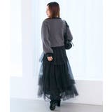 キラキラベロアリボンカーディガン | MAJESTIC LEGON  | 詳細画像17 