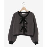 キラキラベロアリボンカーディガン | MAJESTIC LEGON  | 詳細画像24 