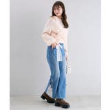 オープンショルダーカシュクールニット | MAJESTIC LEGON | 詳細画像10