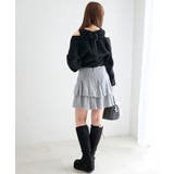 オープンショルダーカシュクールニット | MAJESTIC LEGON | 詳細画像18