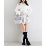 オープンショルダーカシュクールニット | MAJESTIC LEGON | 詳細画像2