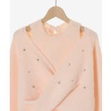 オープンショルダーカシュクールニット | MAJESTIC LEGON | 詳細画像26