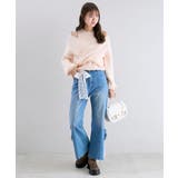 オープンショルダーカシュクールニット | MAJESTIC LEGON | 詳細画像9