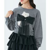 ふわふわLadycatリボンニット | MAJESTIC LEGON | 詳細画像25