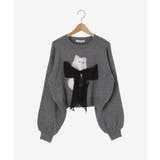 ふわふわLadycatリボンニット | MAJESTIC LEGON | 詳細画像41