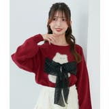 ふわふわLadycatリボンニット | MAJESTIC LEGON | 詳細画像7